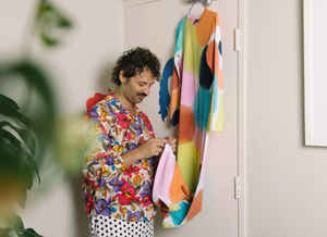 Studio Visit: Fashion Designer Gary Bigeni on Barbie Dolls, Dressing Melissa Leong and Playing by His Own Rules. By Emma Joyce