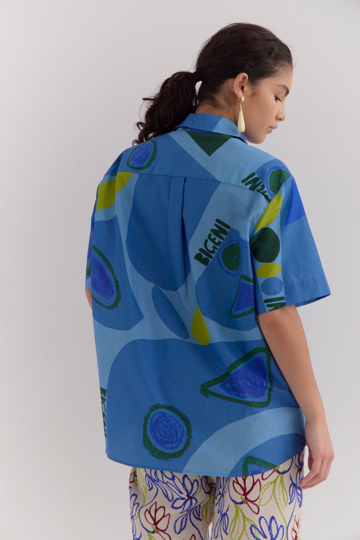 SANTANA COLLARED SHIRT- RIZZ PRINT