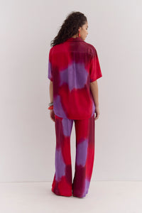 SANTANA MEN'S STYLE SHIRT- HAND PAINTED WARM