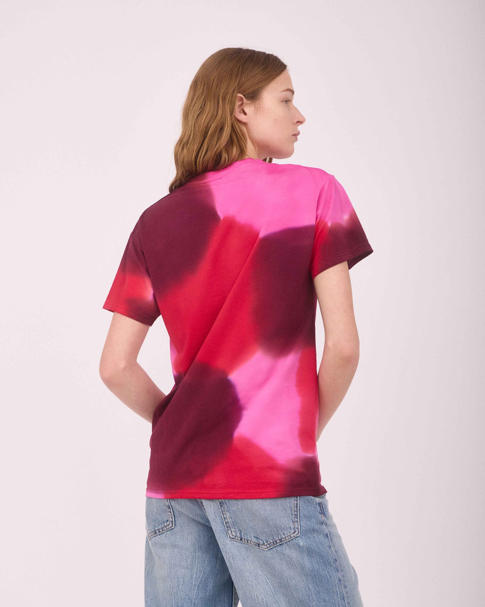 TEO T-SHIRT RED/PINK/BURGUNDY