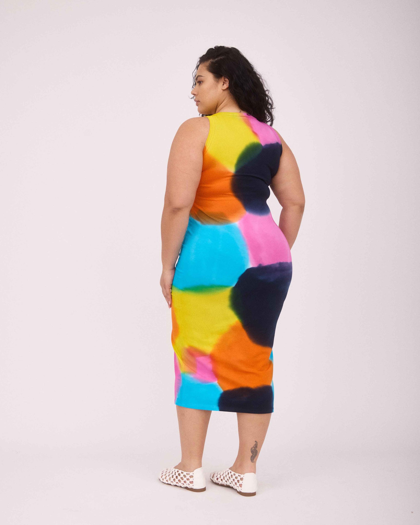 DAISY SINGLET DRESS - MULTI