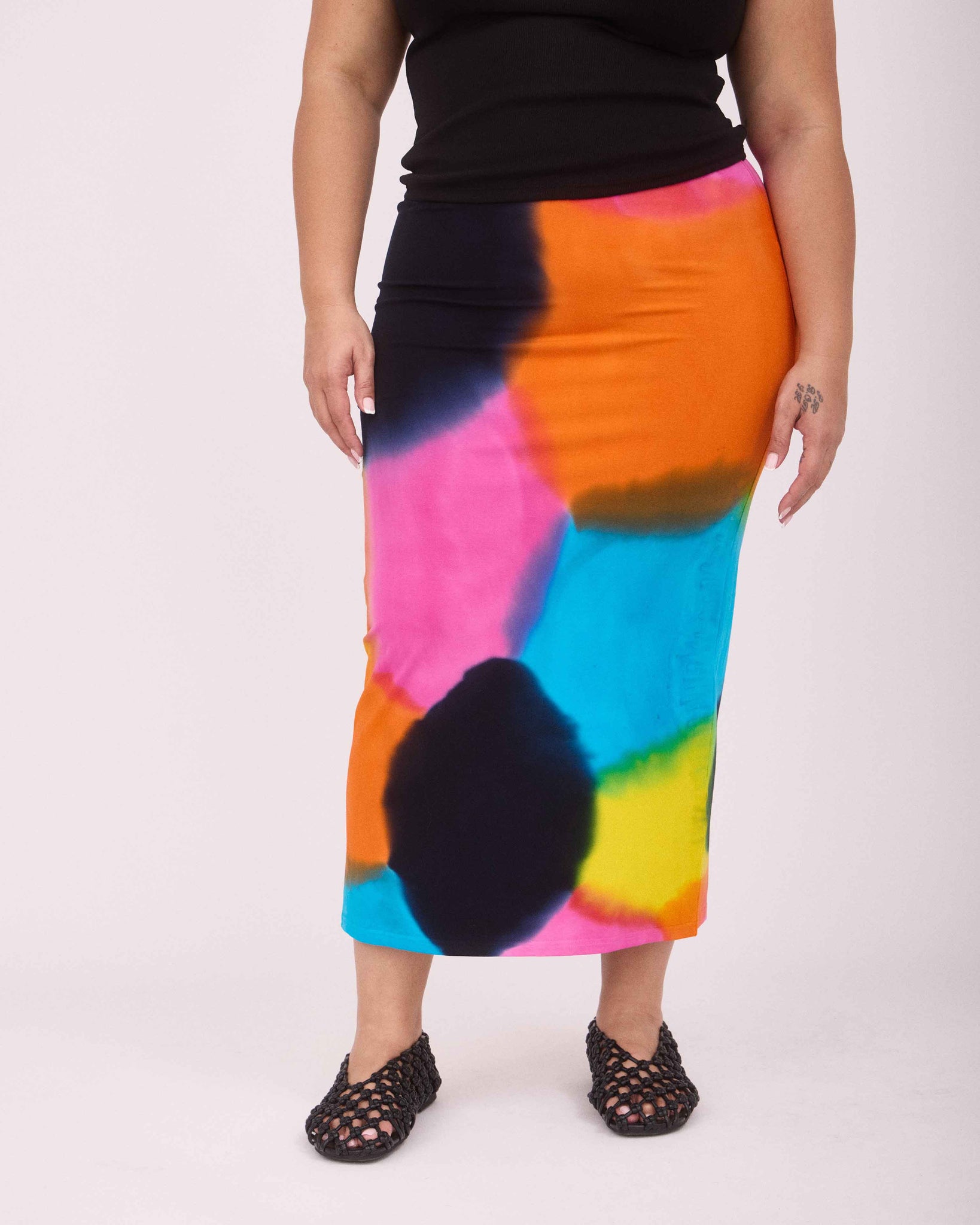 STAM PENCIL SKIRT MULTI COLOURS