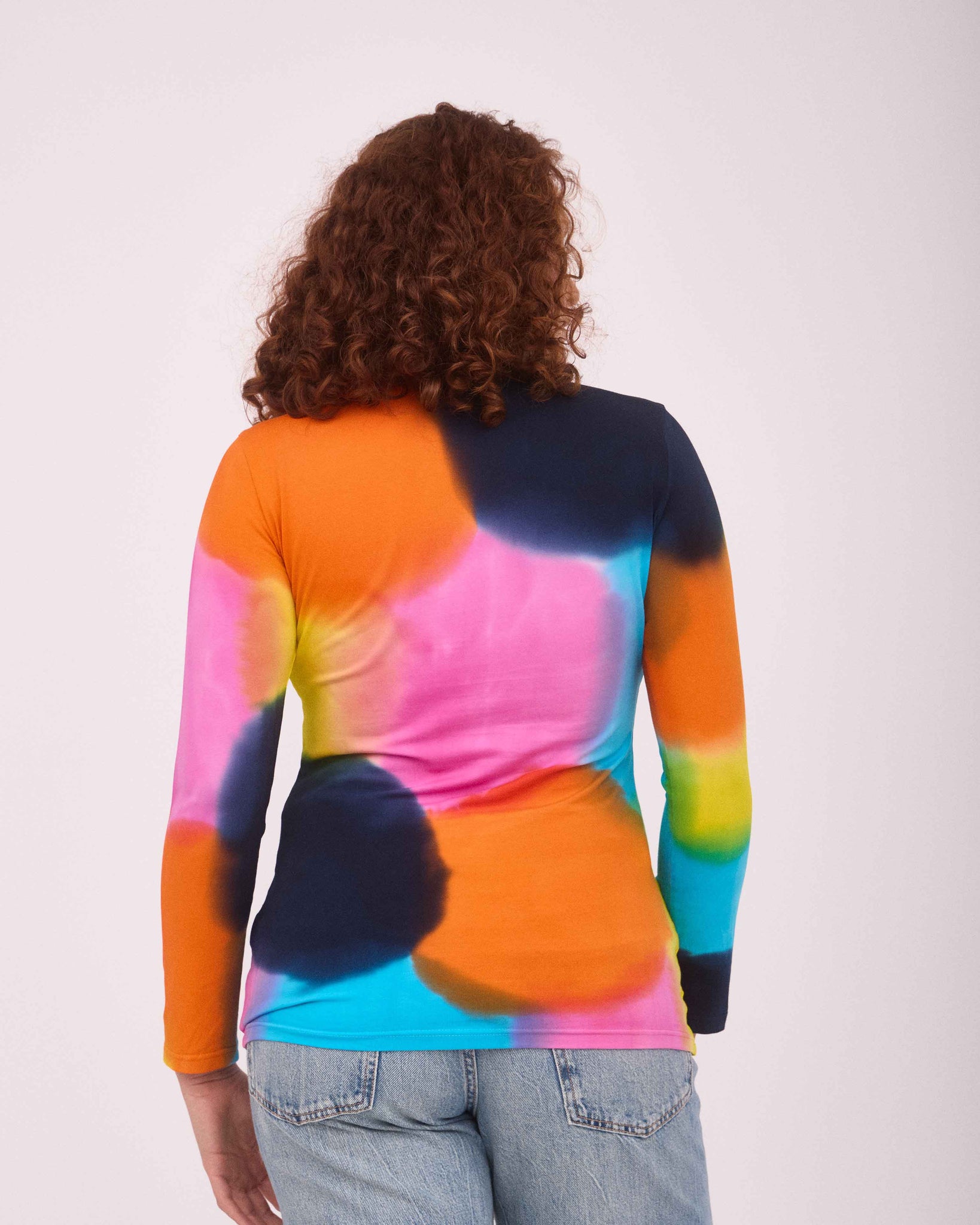 KAT TURTLE NECK TOP MULTI