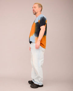 OWNER/DOG  HAND PAINTED T-SHIRT SET NEUTRAL COLOUR (PRE-ORDER)