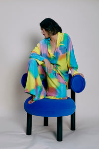 PADDLE POP SILK SET ( NEON YELLOW,PINK,BLUE)