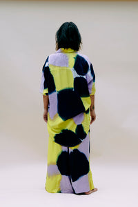 PADDLE POP SILK SET ( NAVY,NEON YELLOW,LILAC,)