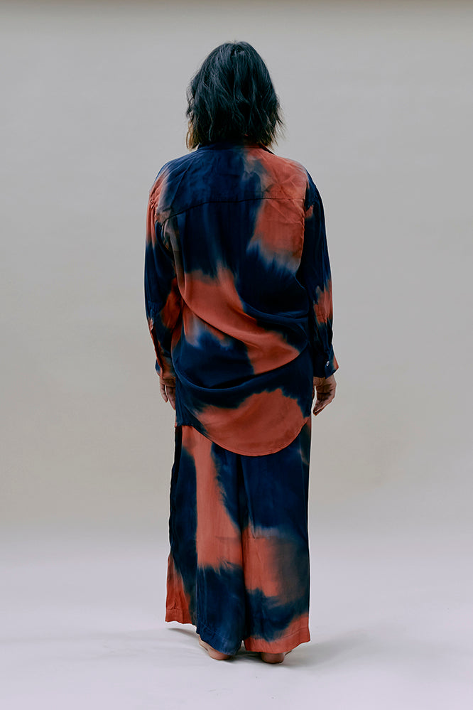 PADDLE POP SILK SET ( NAVY,BROWN)
